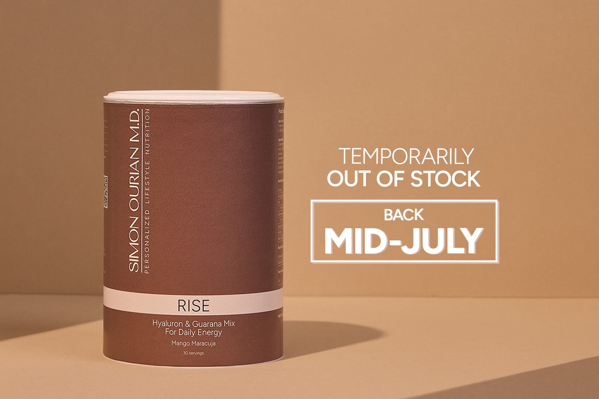 RISE BUNDLE - Mango Maracuja - Servings: 3x30